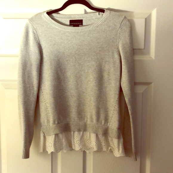 Cynthia Rowley Sweaters - Cynthia Rowley Mock Layer Sweater